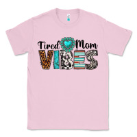 Bubblegum Pink tired mom vibes Classic Tee - texasbilliewilder