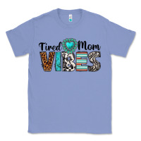 Colony Blue tired mom vibes Classic Tee - texasbilliewilder
