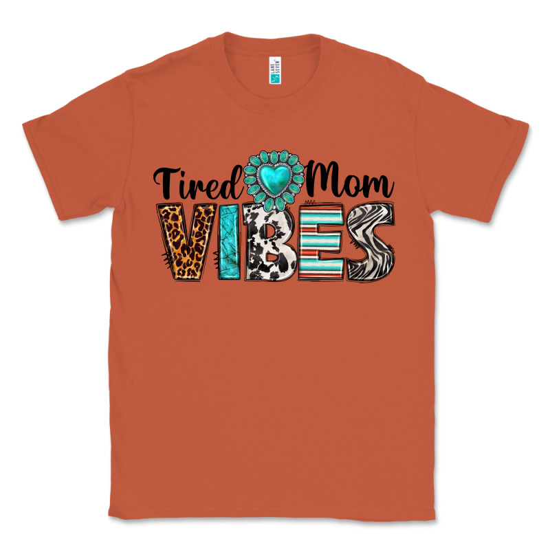 Tired Mom Vibes Classic Tee by texasbilliewilder | Teevron