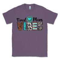 Lavender tired mom vibes Classic Tee - texasbilliewilder