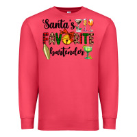 Cardinal santa's favorite bartender Premium Sweatshirt - AdoDesignShop