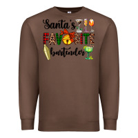 Chestnut santa's favorite bartender Premium Sweatshirt - AdoDesignShop