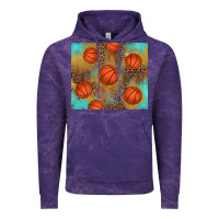 Cloud Purple western basketball Vintage Hoodie - AdoDesignShop