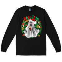 Black ghost dead inside but it’s christmas boojee Long Sleeve Tee - Zillion Design Studio