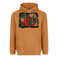 Meerkat christmas ornament background Heavyweight Hoodie - BundleAndBundleShop