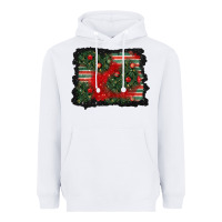 White christmas ornament background Heavyweight Hoodie - BundleAndBundleShop