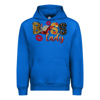 Cobalt boss lady with money Urban Hoodie - NancyCooperArtShop