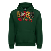 Forest Green boss lady with money Urban Hoodie - NancyCooperArtShop