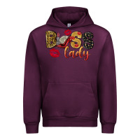 Mauve Wine boss lady with money Urban Hoodie - NancyCooperArtShop