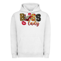 Pigment Lunar Rock boss lady with money Urban Hoodie - NancyCooperArtShop