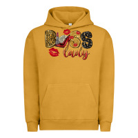 Pigment Peanut Butter boss lady with money Urban Hoodie - NancyCooperArtShop