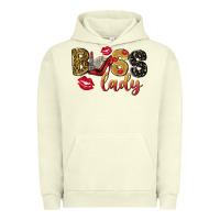 Pigment Pistachio boss lady with money Urban Hoodie - NancyCooperArtShop