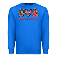 True Royal peace love cure Premium Sweatshirt - JahusDesignShop