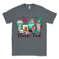 Charcoal Heather nurse fuel coffee cups Classic Tee - Zillion Design Studio