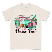 Natural nurse fuel coffee cups Classic Tee - Zillion Design Studio