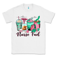 White nurse fuel coffee cups Classic Tee - Zillion Design Studio