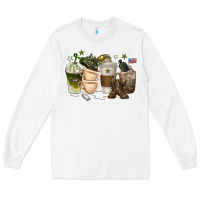 White coffee cups army Long Sleeve Tee - texasbilliewilder