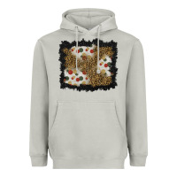 Moon Dust christmas mistletoe background Heavyweight Hoodie - BundleAndBundleShop