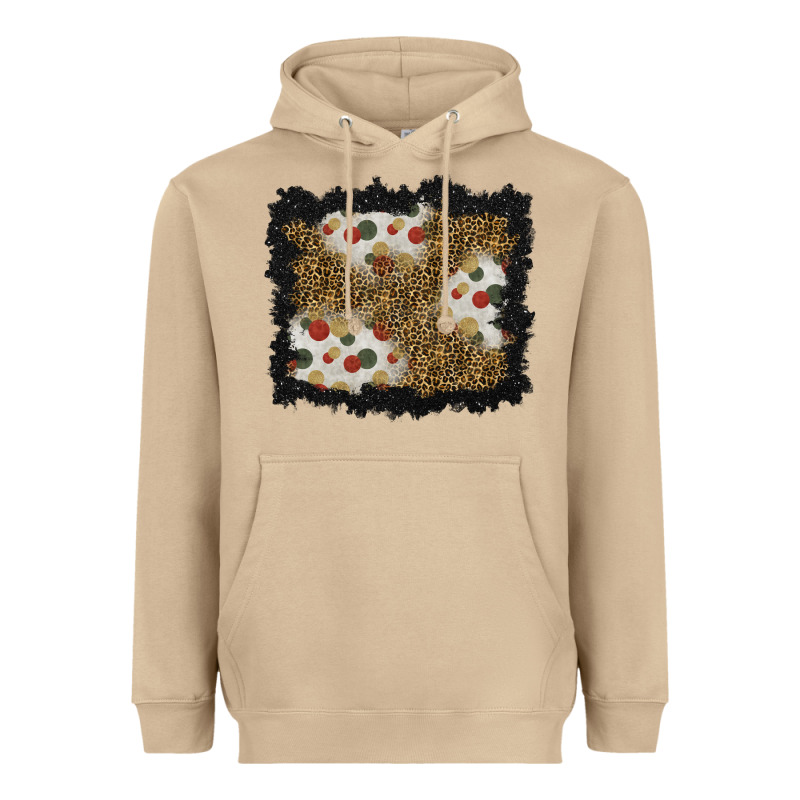 Christmas Mistletoe Background Heavyweight Hoodie by BundleAndBundleShop | Teevron