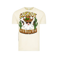 Vintage Arctic cowboy christmas santa Vintage Tee - BarkalooDesign