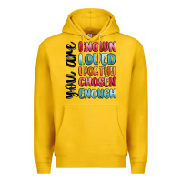 Lemon you are known loved worthy chosen enough Premium Hoodie - MaliasSmallBusiness