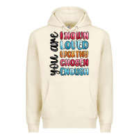 Tofu you are known loved worthy chosen enough Premium Hoodie - MaliasSmallBusiness