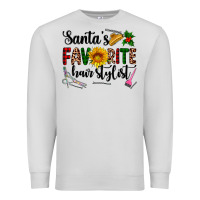 Dove Grey santa's favorite  hair stylist Premium Sweatshirt - AdoDesignShop