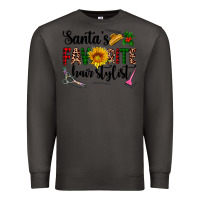 Smoke santa's favorite  hair stylist Premium Sweatshirt - AdoDesignShop