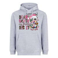 Heather Grey dear santa my brother did it Heavyweight Hoodie - AdoDesignShop