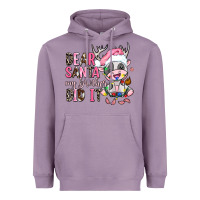 Lavender dear santa my brother did it Heavyweight Hoodie - AdoDesignShop