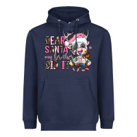 Navy dear santa my brother did it Heavyweight Hoodie - AdoDesignShop