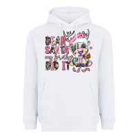 White dear santa my brother did it Heavyweight Hoodie - AdoDesignShop