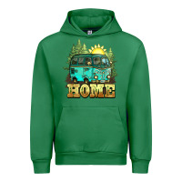 Emerald camping caravan home Urban Hoodie - NancyCooperArtShop