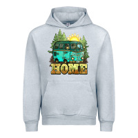 Heather Grey camping caravan home Urban Hoodie - NancyCooperArtShop