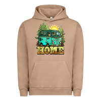 Pigment Burro camping caravan home Urban Hoodie - NancyCooperArtShop