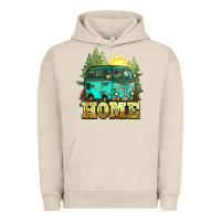 Pigment French Oak camping caravan home Urban Hoodie - NancyCooperArtShop