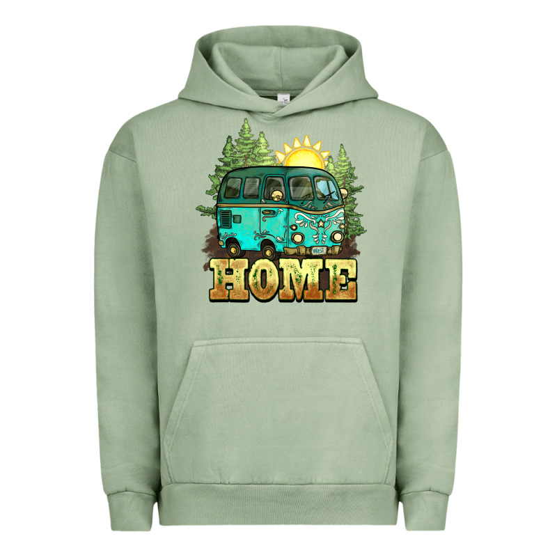 Camping Caravan Home Urban Hoodie by NancyCooperArtShop | Teevron