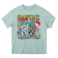 Arona Santa's Favorite RN Registered Nurse Heavy Core Tee - CowhideDigitalArt