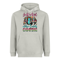 Moon Dust just a girl who loves camping Heavyweight Hoodie - JahusDesignShop