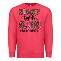 Cardinal nobody fights alone #tacklecancer Premium Sweatshirt - JahusDesignShop
