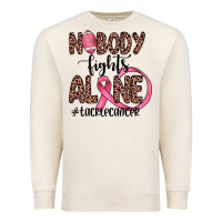 Sandshell nobody fights alone #tacklecancer Premium Sweatshirt - JahusDesignShop