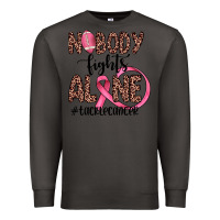 Smoke nobody fights alone #tacklecancer Premium Sweatshirt - JahusDesignShop