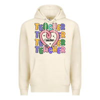 Tofu teacher and pencil heart Premium Hoodie - MaliasSmallBusiness
