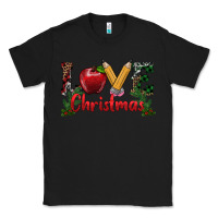 Black love christmas teacher Classic Tee - RanaPortraitStore