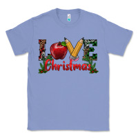 Colony Blue love christmas teacher Classic Tee - RanaPortraitStore