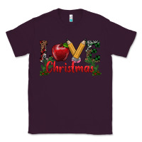 Plum love christmas teacher Classic Tee - RanaPortraitStore