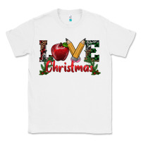 White love christmas teacher Classic Tee - RanaPortraitStore