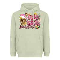 Matcha dead inside but festive Heavyweight Hoodie - AdoDesignShop