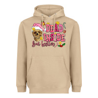 Dead Inside But Festive Heavyweight Hoodie | Teevron