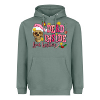 Sage dead inside but festive Heavyweight Hoodie - AdoDesignShop